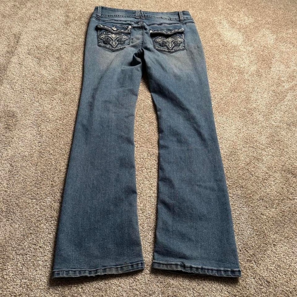 FADED GLORY IRON CROSS POCKET BOOTCUT DENIM
